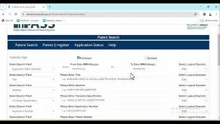 Checking Indian Patent Application Status