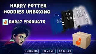 Harry Potter Hoodies  Set Unboxing | HarryPotter Winter Collection | Unboxing  | Technical Janiii