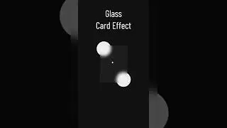 How to create Glass Card Effect with Html and Css #css #html #code #animation #cards #glass