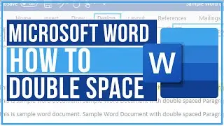 Microsoft Word - How To Double Space Text /// Quick and Easy