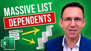 Excel Wizards Only: Conquering Massive Lists in Dependent Dropdowns