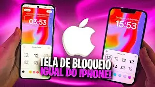 TELA DE BLOQUEIO DE IPHONE NO ANDROID 💜~ Samsung, Motorola, Xiaomi, LG~