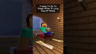 You May Not Rest Now... | #Minecraft #Shorts