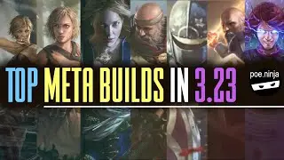 Top Mid League Meta Builds by POE NINJA 3.23