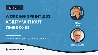 Working Sprintless: Agility Without Time Boxes