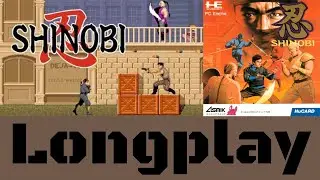 Shinobi PC Engine Longplay