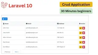 Laravel 10 CRUD : Building Dynamic CRUD Operations with Slick Modals.🤔