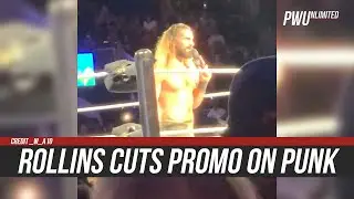 𝙒𝘼𝙏𝘾𝙃: Seth Rollins Cuts Promo On CM Punk at Live Event