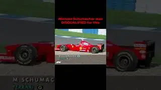 When Michael Schumacher was DISQUALIFIED FROM THE CHAMPIONSHIP