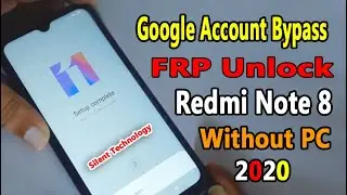 mi redmi note 8 frp bypass 2020  (M1908C3JI) New Method 2020