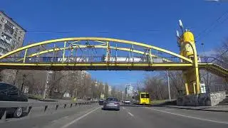 Виртуальный тур по Киеву на автомобиле / 365 день войны в Украине