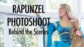 Rapunzel Photoshoot Behind the Scenes with Gareth Dix (GoPro Timelapse)