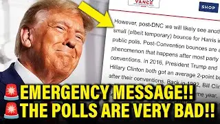 Trump Sends EMERGENCY WEEKEND MEMO on his CRASH