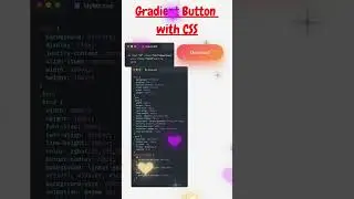 Animated Gradient Button with HTML and CSS