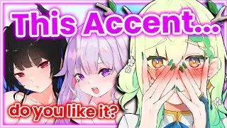 Fauna fell in love with Nerissas and Bijous English Accent 【Hololive EN】