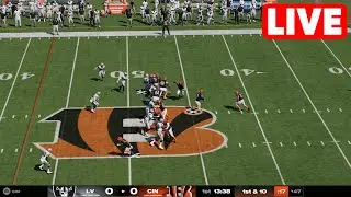 NFL LIVE🔴 Las Vegas Raiders vs Cincinnati Bengals | Week 9 NFL Full Game - 3rd November 2024 NFL 25