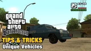 GTA San Andreas - Tips & Tricks - Unique Vehicles