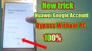 Huawei may-u29 Frp Bypass||Huawei y5 2017 Google account