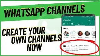 How to create WhatsApp channel | Whatsapp new features 2023