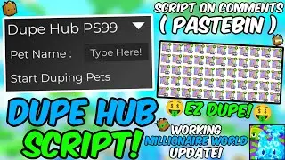 *OP* 🐶 Dupe Hub PS99 🐶 Pet Simulator 99 Script Working All Executor Working New Update 2024 Pastebin