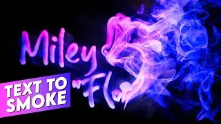 Easily turn TEXT into SMOKE with Cinema 4D PYRO