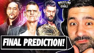 FINAL WWE SATURDAY NIGHT’S MAIN EVENT PREDICTIONS! (Wrestling is Cool! Podcast)