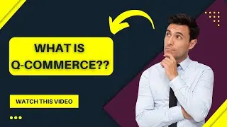 What is Q Commerce? - What are the Major Joint Ventures, and What are the Profits?