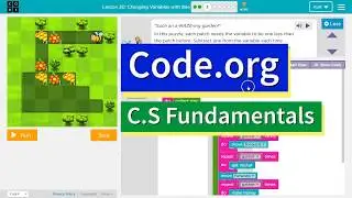 Code.org Changing Variables with Bee Part 3 |Answer Explained| Course F Lesson 9 | Express Lesson 20