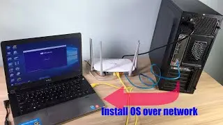 How to install Windows over network | NETVN