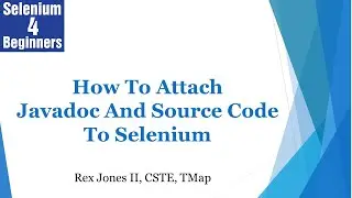 ✔ How To Attach Javadoc And Source Code To 