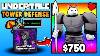 They Made UNDERTALE TOWER DEFENSE In Roblox...