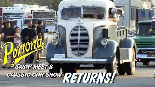 The West Coast's Largest Antique and Classic Car Show (Arrivals) | Pomona Swap meet