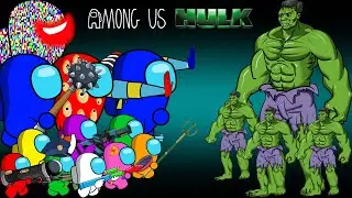 어몽어스 VS Evolution Of HULK | AMONG US ANIMATION