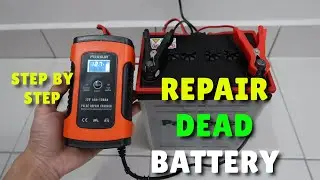 How to repair 12V car battery | Cara untuk membaiki bateri kereta 12V | Foxsur 12V charger