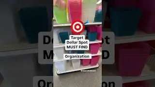 Target Dollar Spot has ALL the storage 