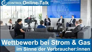 Online Talk  „Wettbewerb bei Strom und Gas im Sinne der Verbraucher innen“ 1