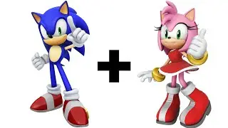 //-Random Sonic Character Fusion-// Sonic the Hedgehog + Amy Rose