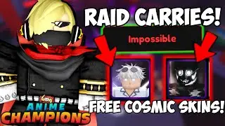 [ALL CODES] Impossible Raid Carries + GAMEPASS GIVEAWAYS in Anime Champions Simulator!