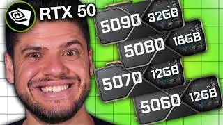 NOVIDADES das RTX 50, VALE a PENA ESPERAR a RTX 5060? A RTX 4060 vai ficar BARATA?