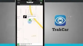 TrakCar - Find Where You Parked Your Car iPhone App Demo