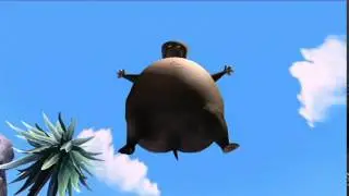 Gloria Shows Off Her Trailer Tummy (Super-Slow-Motion)