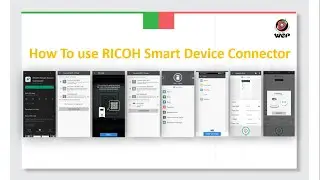 How do you connect your phone to a Ricoh printer #Ricoh #Ricoh_smart_device_connector #wepdigital