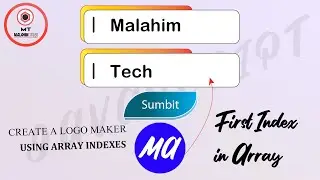 Logo Generate using Array [Indexes] || in JavaScript