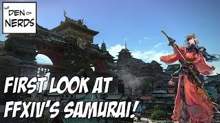 The Samurai Has Arrived in FFXIV Stormblood! Is it a Truly Powerful Class? Let's Find Out!