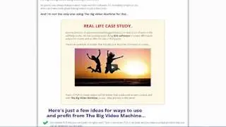 Big Video Machine How to create affiliate review videos