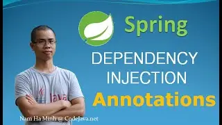 Spring Dependency Injection Example with Annotations