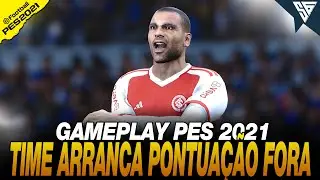 TIME CONSEGUE ARRANCAR RESULTADO FORA - GAMEPLAY PES 2021 - 60 FPS - SADAN GAMER - PC