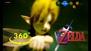 360 Zelda Ocarina of time - Gohma boss battle - VR