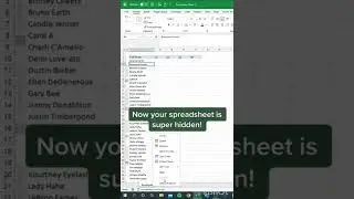 How to Hide sheet in Google sheet || 