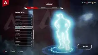 APEX Legends - (New) Mirage & Kraber Twitch Prime Skins Added (Holo Man & Night Watch)